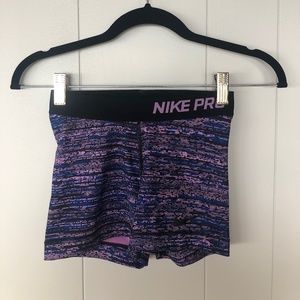 Nike Pro spandex shorts